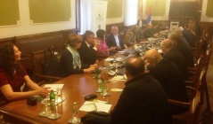 28 May 2015 Participants of the meeting between the informal Green Parliamentary and the Environmental Protection Committee of the Standing Conference of Towns and Municipalities 